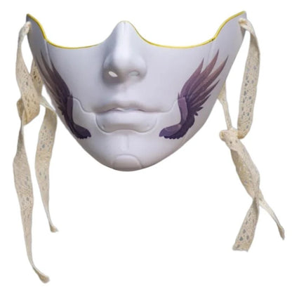 Unisex Masquerade Mask Beauty Mask Cosplay Mask Mechanical Half Face Mask for Carnival Halloween Dress up Party Mask