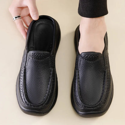 New Fashion Sandals High Quality Slippers Soft Sole Beach Sandals Men Slip On Driving Shoes Chef Shoes Breathable EVA Shoes