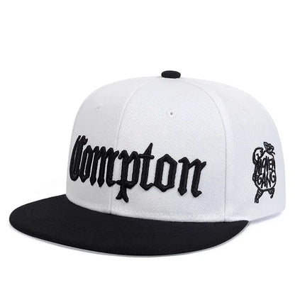 2025 New COMPTON CAP Street Dance Snapback Hat Hip Hop Headwear for Men Women Adult Outdoor Casual Sun Baseball Cap
