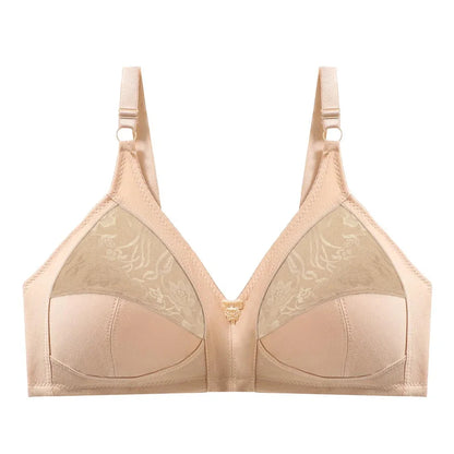 TOP Push Up Bra Plus Size Bras for Women Full Coverage D E F Cup Seamless Underwear Cotton Bh 115E 110E 105E 100E 95E 90E85E C02