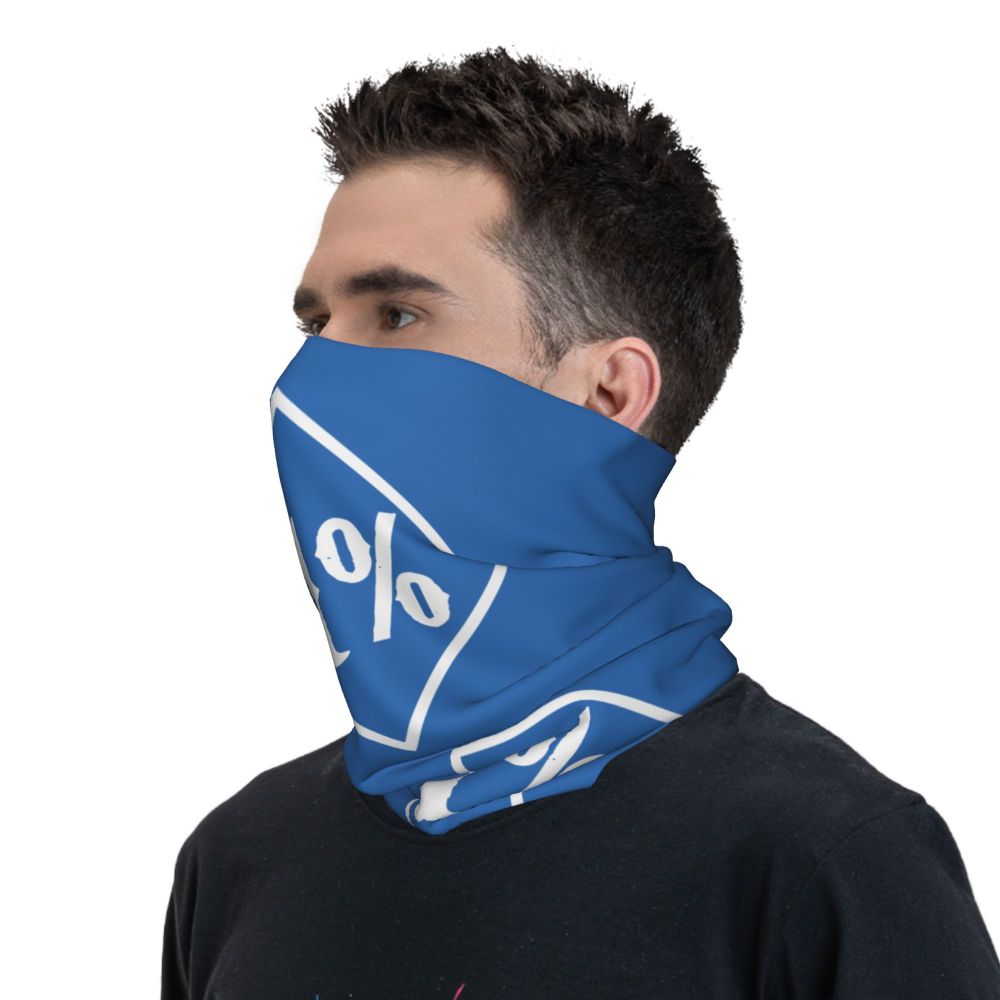 Custom 1 Percenter Essential Sons Bandana Neck Gaiter for Ski Camping Men Women Wrap Scarf TV Show Anarchy Headband Warmer