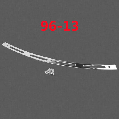 For Harley Electra Street Tri Glide 1996-2013 2014-UP Motorcycle Black Chrome Windshield Batwing Fairing CNC Trim Windscreen