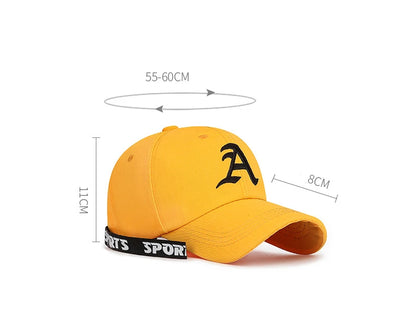 Fashion Men Women Baseball Caps Hip Hop Sports Casual Trucker Caps Cotton Snapback Hat Outdoor Sun Hats for Adult Headwear