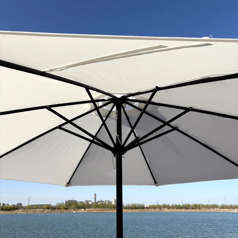 Heavy Duty Modern Beach Umbrella 1pcs Commercial Parasol for Garden Patio Market Outdoor Furniture 1.35m Radii for Hotels