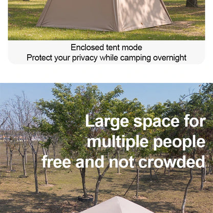 Sonuto Instant Setup Inflatable Tent, 3x3m Quick Inflation Air House Tent, Portable Easy Setup Large Camping Tent with Bag
