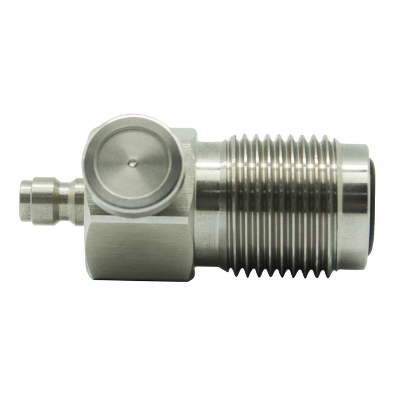 Paintball Mini Model Fill Station Stainless Steel 300Bar Din Valve with Male Nipple Plug or Female Quick Fitting