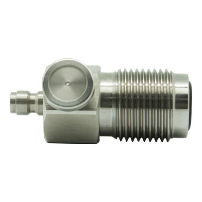 Paintball Mini Model Fill Station Stainless Steel 300Bar Din Valve with Male Nipple Plug or Female Quick Fitting