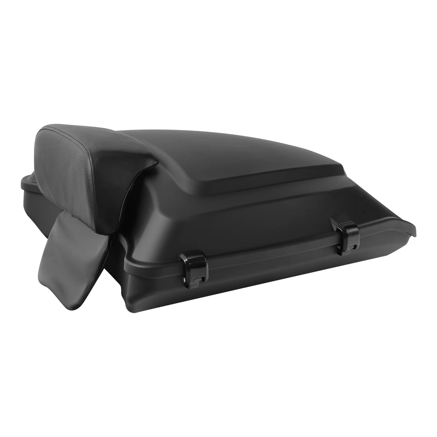 Motorcycle Razor  Trunk w/ Backrest For Harley  Touring Road King Electra Glide Street Glide Road Glide 2014-2025