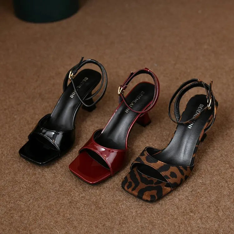 Summer 2025 New Brand Women's Shoes Women Design Sexy High Heels Elegant Shallow Mouth Bride Shoes Mujer Zapatos Luxury Shoes