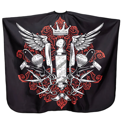 Multiple Styles Barber Apron Classics Hair Cape Antistatic Hair Profiling Hairdresser Hairdress Gown Salon Hair Cutting  Tools