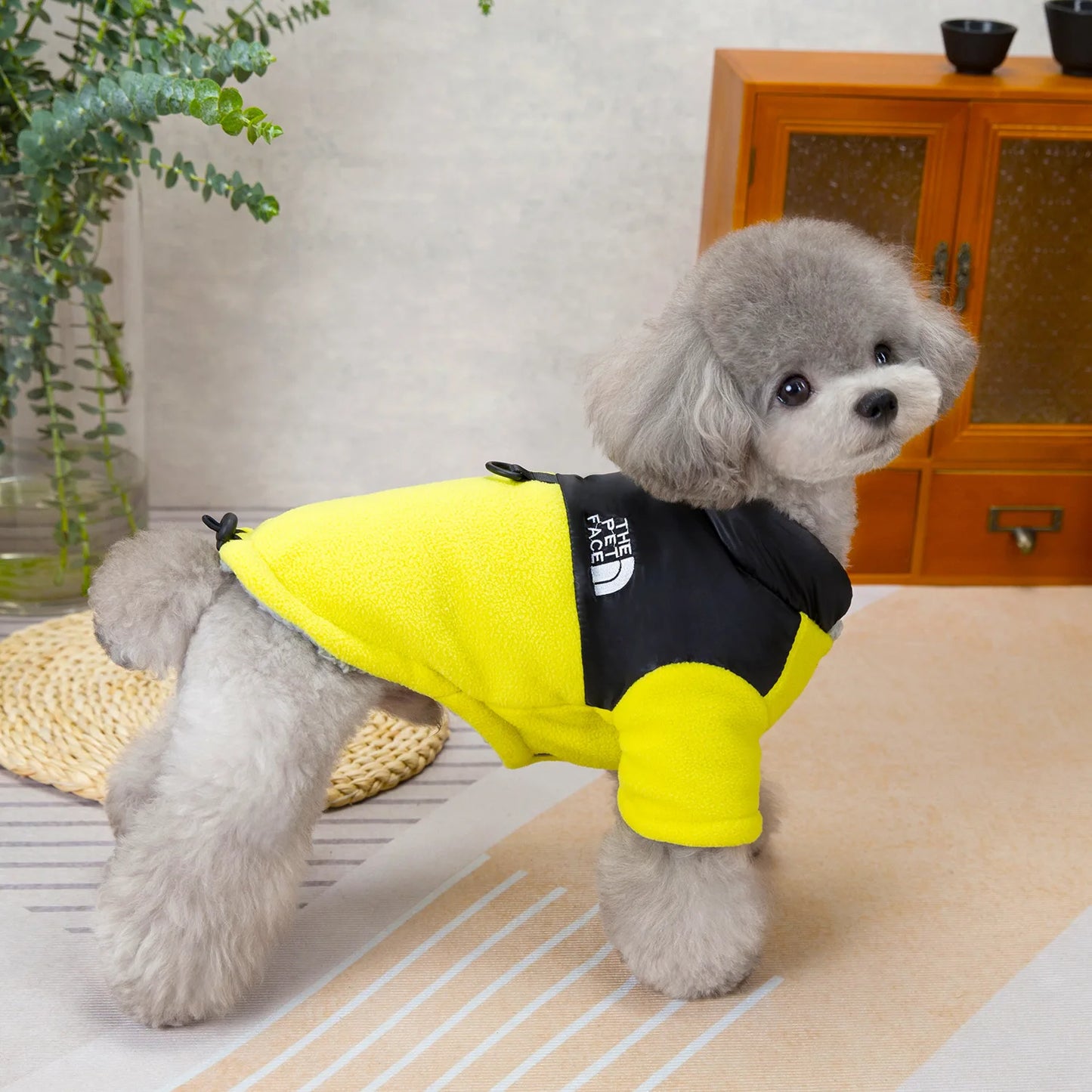 Warm Thick Jacket for Dog Cat, Winter Coat Fashion Clothes, Cool & Stylish Outfit for Small Pets, Puppy Kitten Wear