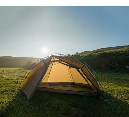 3F UL GEAR Taiji 1 Tent Outdoor Camping 1 Person Tent Ultralight 15D Nylon Tent Waterproof Hiking Mountaineering