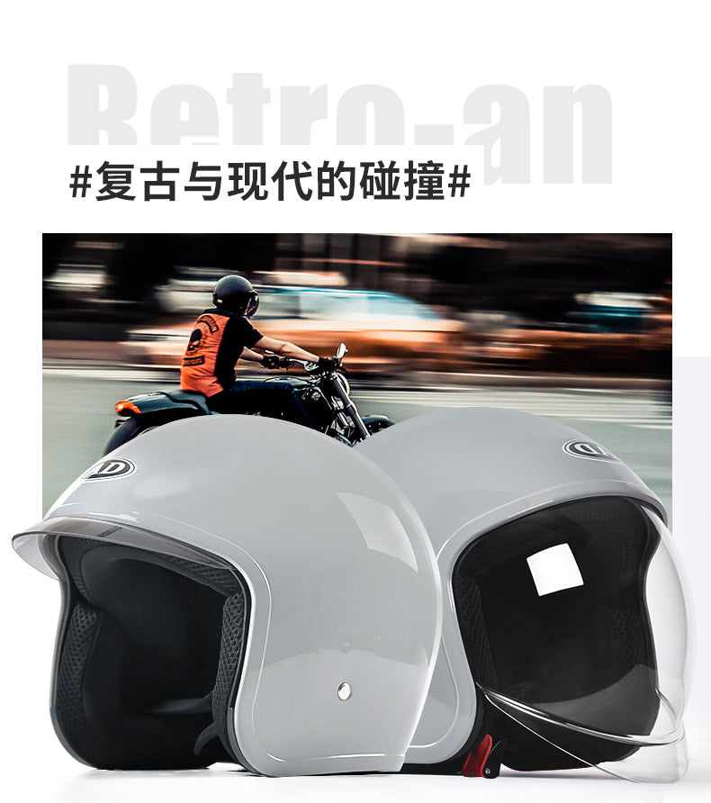 GB Certified Electric Vehicle Helmet for Men and Women All-season Universal Electric Vehicle Safety Helmet Motorcycles Winter