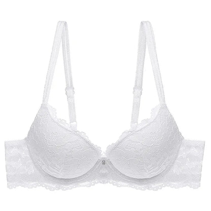Women Sexy Lace Bra Padded Push Up Lingerie Intimates Elegant Ladies Underwear Casual Daily Female Bra