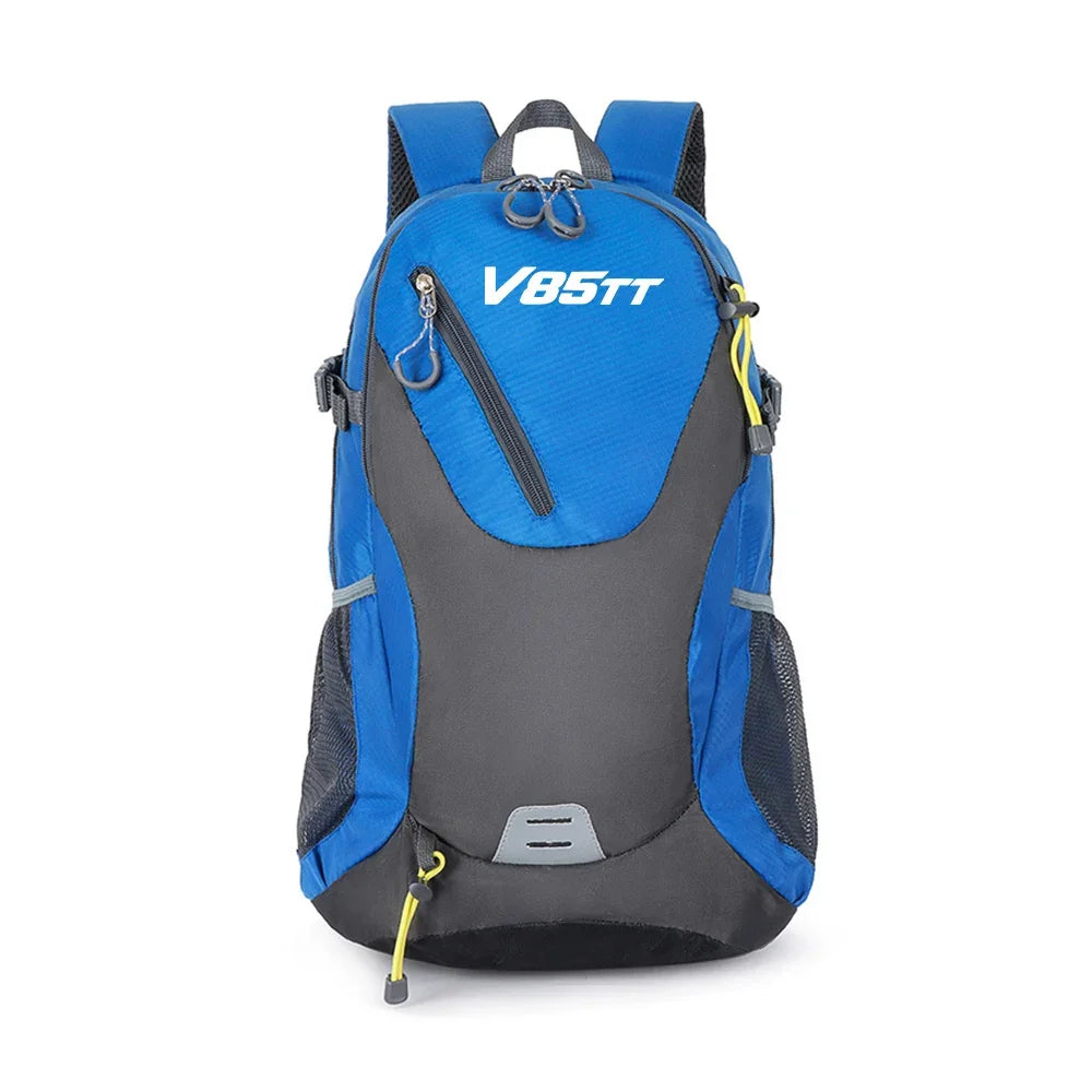 For MOTO GUZZI V85TT Men's and Women's Large Capacity Travel Backpack Motorcycle Accessories Outdoor Sports Mountaineering Bag
