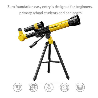 40 X Lens Astronomical Telescope Multi-Coated Optics Smart Digital Telescope with Tripod Kids Astronomy Telescope for Gift