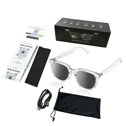 Xiaomi New AI Intelligent Translation Glasses Touchscreen Sunglasses Smart Bluetooth Glasses Listen To Music Voice Call