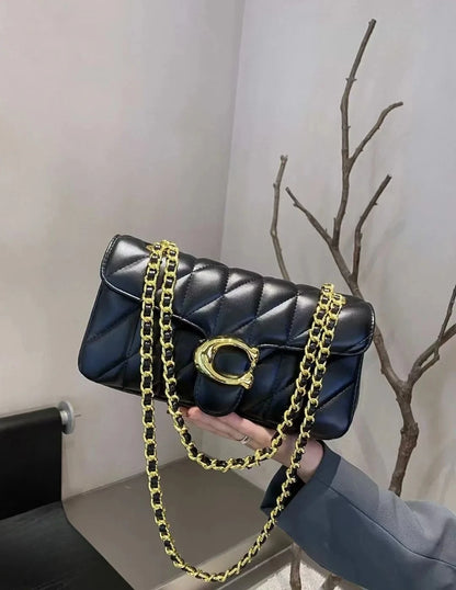High end women's crossbody bag, high-quality leather wallet, retro design, adjustable and detachable shoulder strap, C bag