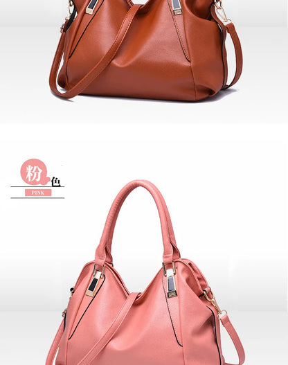 2024 Fashion Soft Leather Luxury Designer Handbag Large Capacity Women's Bag Women's One Shoulder Crossbody Bag Bolsas De Mujer