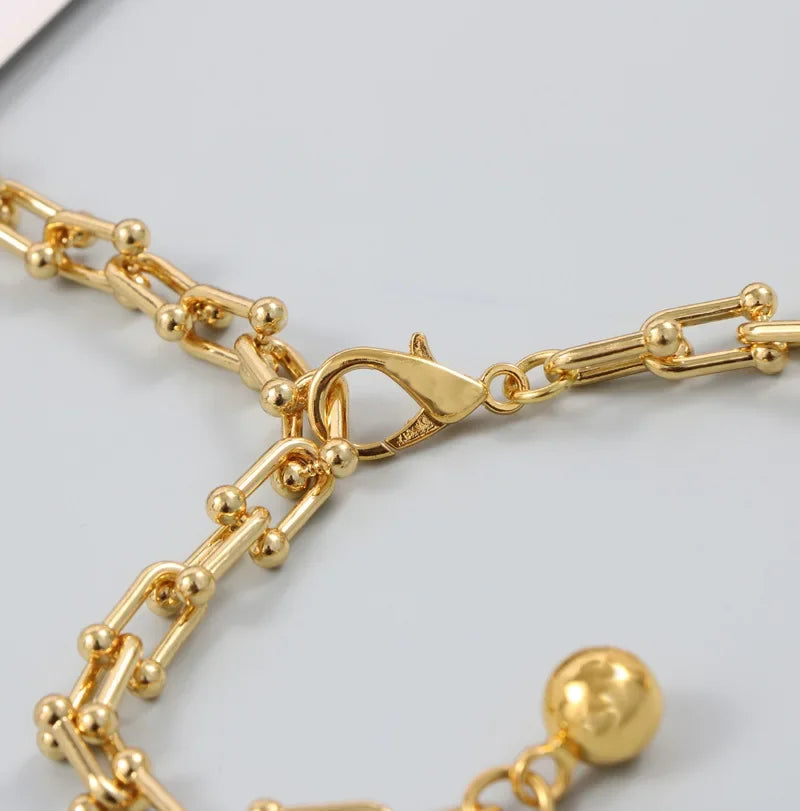 2025 New round gold color silver color alphabet belt luxury dress long waist chain  designer belt women's fashion accessories