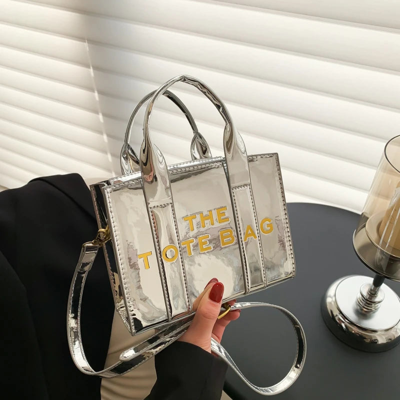 The Tote Bags For Women Crossbody Female Handbag New Solid Words Lette Leisure Large Bag Luxury Fashion Bag designer Bag for PU