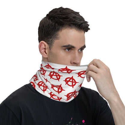 Custom 1 Percenter Essential Sons Bandana Neck Gaiter for Ski Camping Men Women Wrap Scarf TV Show Anarchy Headband Warmer