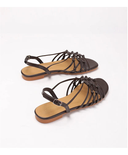 ZAROY Luxury Gold Gladiator Flat Sandals Woman Summer Narrow Band Open Toe Roman Shoes Casual Strap Sandalia Zapatos босон