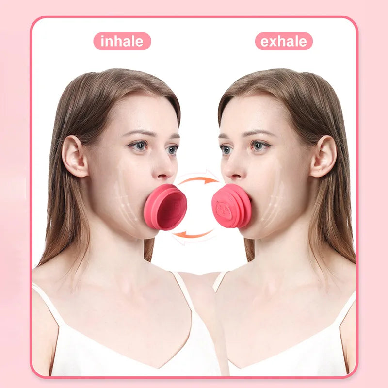 Fitness Jawline Shaper Face Workout Mouth Exerciser Facial Muscle Massager Eliminate Facial Wrinkles Physiotherapy Health Gym