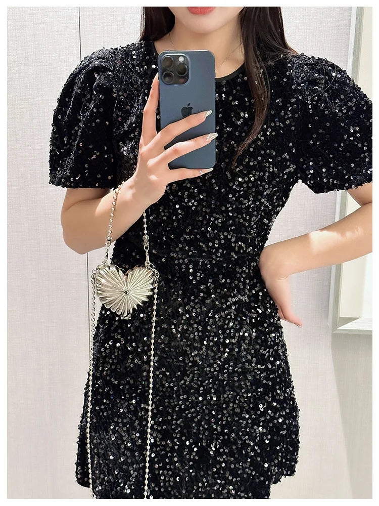 Golden Silver Evening Bag Handbag Luxury Designer Shoulder Crossbody Bags Party Wedding Clutch Mini Heart Pattern Shell Purse