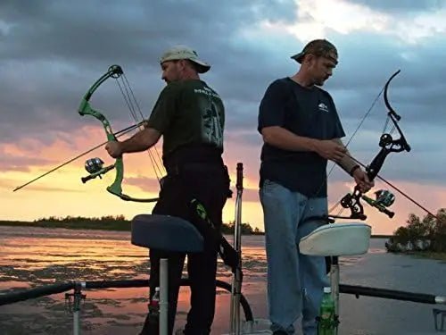 Bowfishing Reel Seat Spincast Reel with Fishing Reel Seat Gear Right and Left Hand for Recvrve Compound Bow
