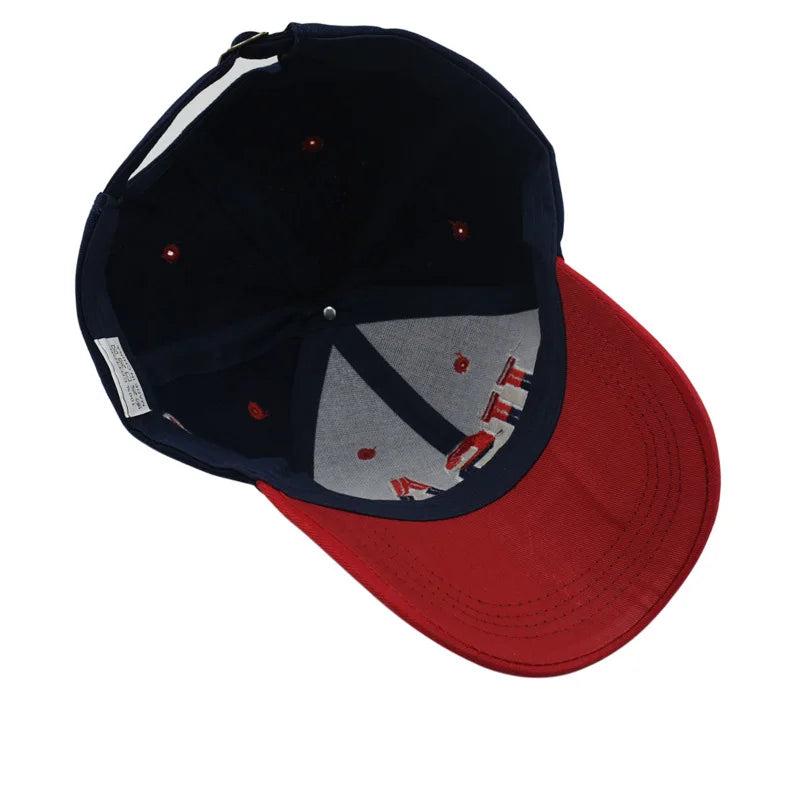 USA Embroidered Baseball Cap Washed Distressed Peaked Hats Adjustable Sunshade Casual Hats For Women Men