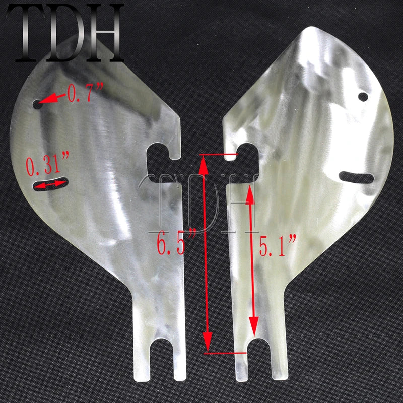 Batwing Fairing Windshield Hardware Kit For Harley Touring Road King FLHR CVO 94-13 Headlight Cowl Deflector Bracket 6x9 Speaker