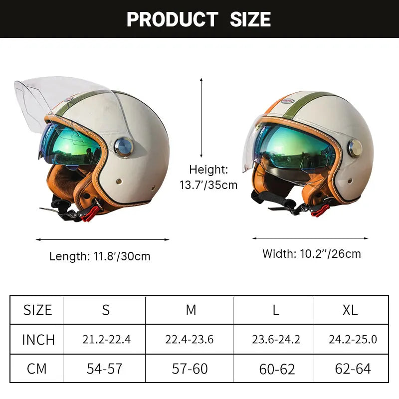 Japan Imported The New DOT Standard Certified Electric Motorcycle Helmet Female Winter Warm Male High Quality and Safety