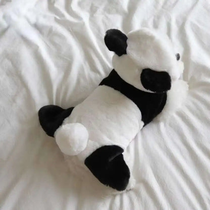 Autumn Winter Pet Plush Coat Dog Clothing Panda Costume Four Legged Cape Plush Warm Cat And Dog Clothing Puppy Clothes Dog Coat