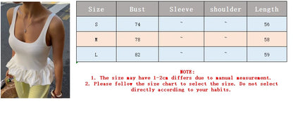 Hirsionsan Sexy Cotton Vest Women 2026 Summer Slim Sleeveness Tank Y2k Crop Tops for Girl Outfits Bud Stitched Female Clothes