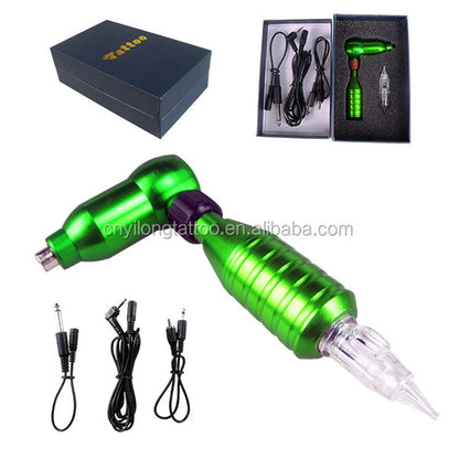 YILONG Professional L-shaped Tattoo Gun Adjustable Rotary Pen Motor Hybrid Tattoo Machine With RCA Tattoo Tools