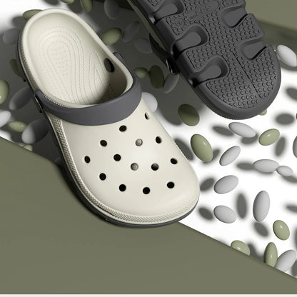 Women Slipper Clog Sandals nursing Cloud Summer Flip Flops Beach Slides Home House Platform Shoes Flat Men Male Female Hole