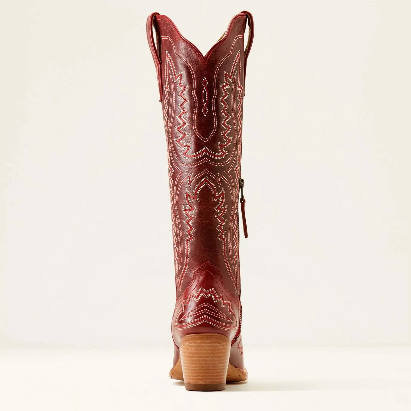 Women Western Cowboy Style Boots Pointed Thick High Heels Knee Length Embroidered Boot Autumn Block Heel Retro Casual Shoes