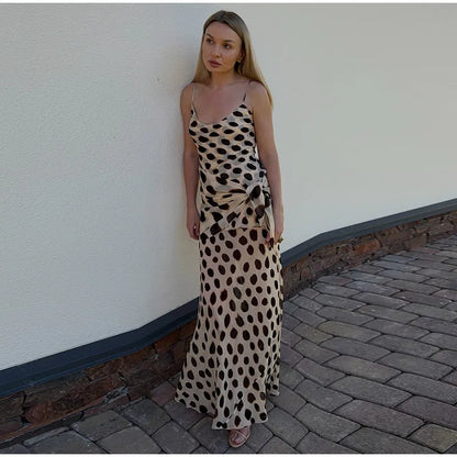 2026 Women Chic Vacation Outfits Fashion Leopard Print Sheer Chiffon Shirt Casual Turn-down Collar Mini Dress & Detachable Scarf
