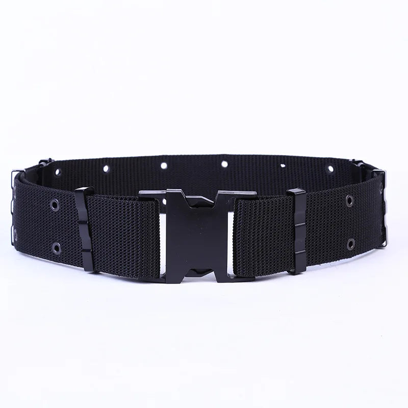 Fabric Tactical Army Belt Canvas Casual Fashion Luxury Designer Jeans Belt for Men Military Sports Strap with Adjustable Belt