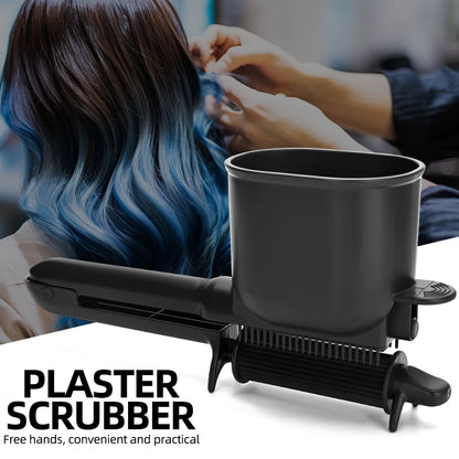 Professional Hair Dye Brush Comb Dyeing Bowl Brush 2-in-1 Large Capacity Multifunctional Barber Dye Hair Supply Styling Tools