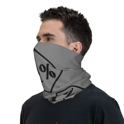 Custom 1 Percenter Essential Sons Bandana Neck Gaiter for Ski Camping Men Women Wrap Scarf TV Show Anarchy Headband Warmer