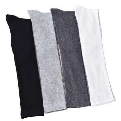 Middle Tube Sock Women Striped Knee High Ladies Japanese Harajuku College Style Cotton Summer Calf Sock Black White Female Gift