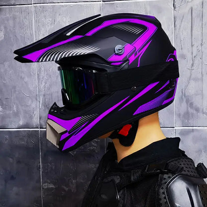 four seasons Racing Helmets Motorcycle Helmet  riding helmet and  rally Helmet Large adv Sports helmet Motocross Helmet Casco