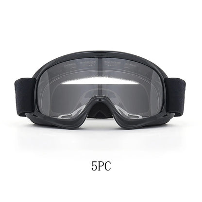 Kids Motorcycle Goggles - UV Protection Riding Glasses for Boys & Girls, Dirt Bike & ATV Windproof Eyewear