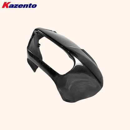 For Harley Touring Street Road Glide Dry Carbon Dual Headlight Fairing Trim