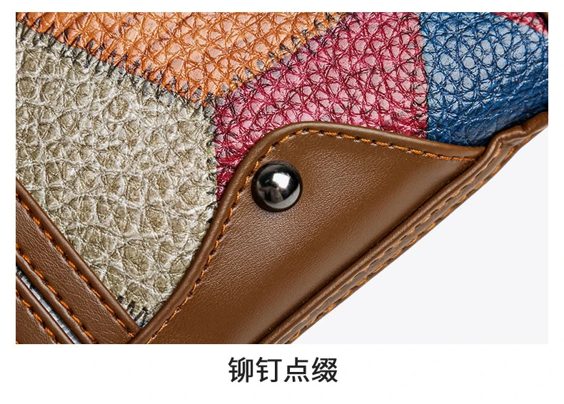 PU Leather Armpit Bags for Women, Shoulder Crossbody Bag, Ladies Vintage Underarm Handbags Suitable for mothers Mom to use