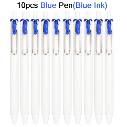uni-ball one Mitsubishi Limted Gel Pen,Black/Red/Blue/Navy Blue Core Black Technology Signing Canetas for homework,test,meeting