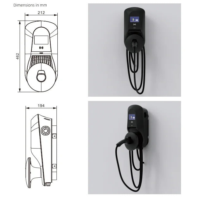 IP55 DC EV Fast Charger APP Control Solar Terminal Ev Charging Pile Ocpp 14kw 44KW Gbt Type 2 Ev Car Charging Stations Point