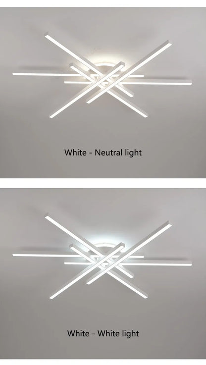 2025 new ceiling lamp Nordic modern LED lamp living room dining room bedroom lights ceiling chandelier